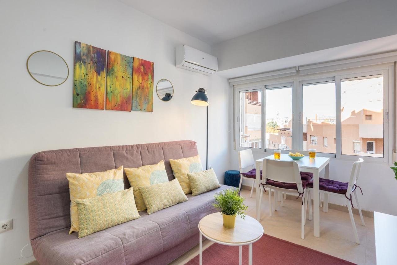 Mp6-Cathedral Views Apt Right On The Beach Apartment Málaga Exterior foto